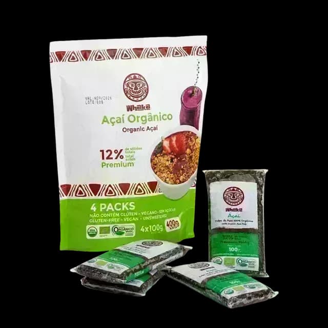 Pulpa de açaí puro sin azúcar