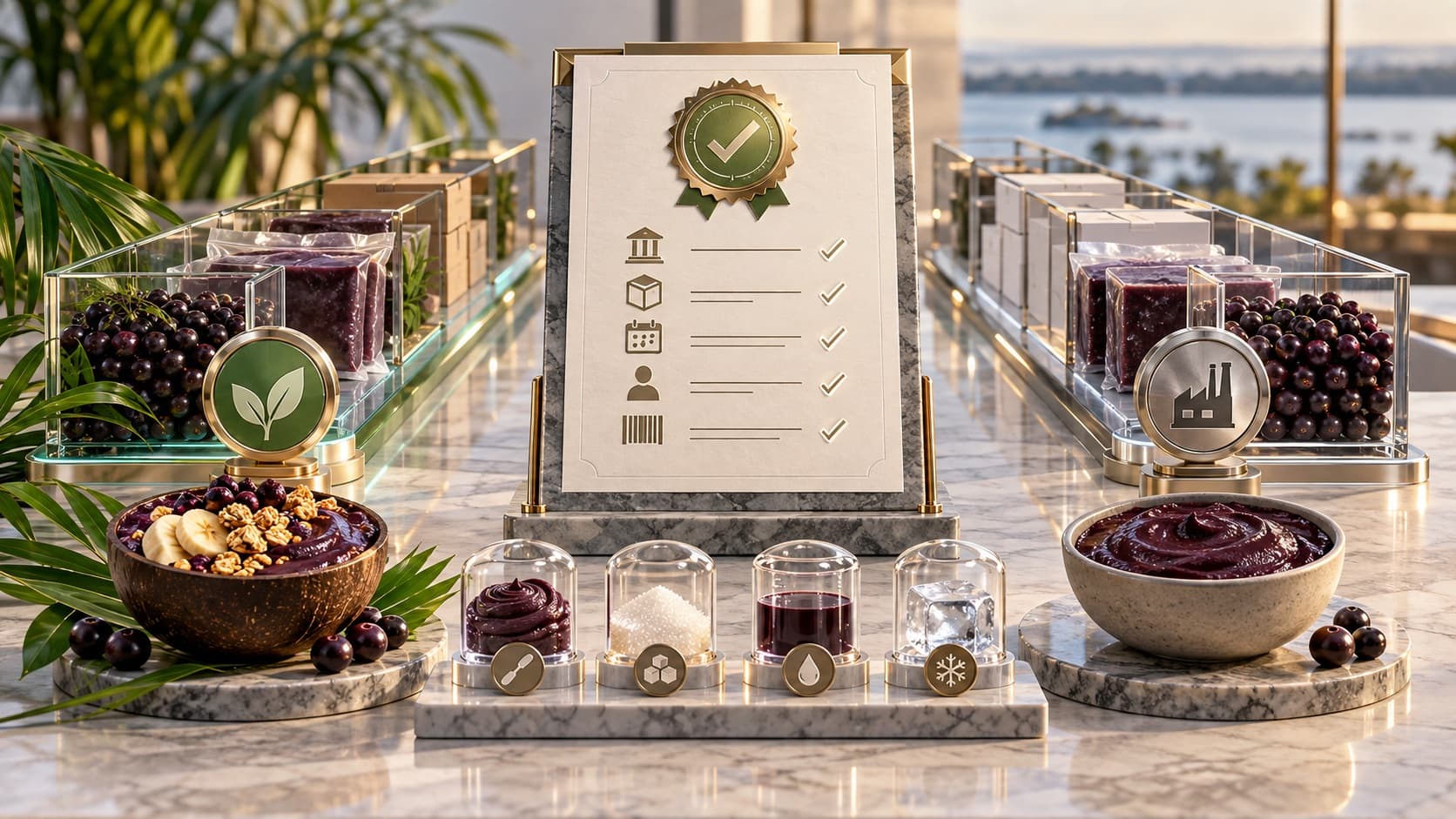 Açaí ecológico o convencional: qué documento pedir para saber cuál te llega